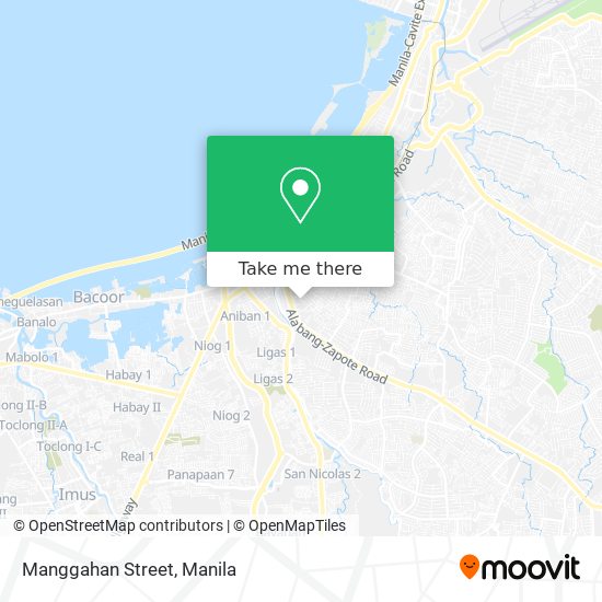 Manggahan Street map