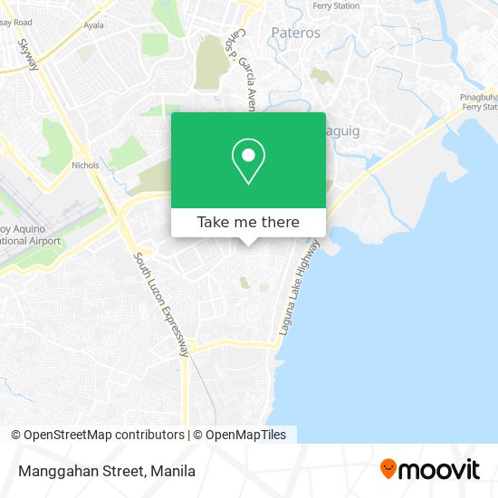 Manggahan Street map