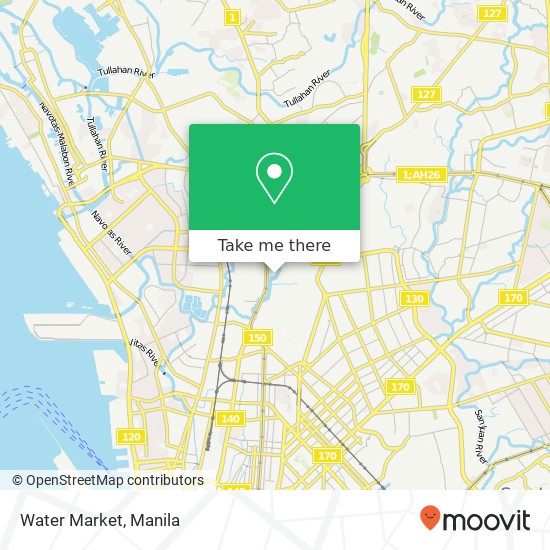 Water Market map