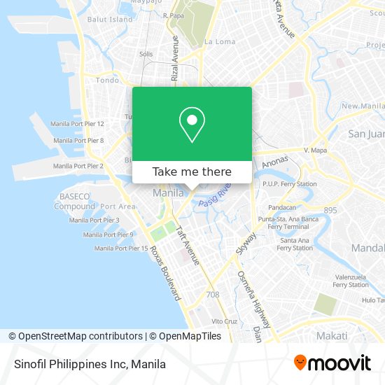 Sinofil Philippines Inc map
