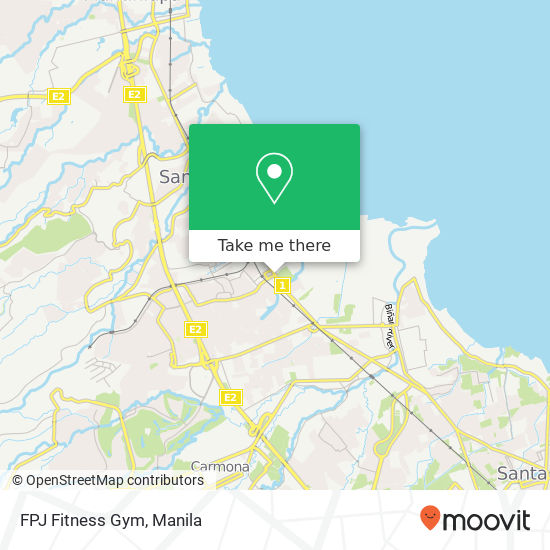 FPJ Fitness Gym map