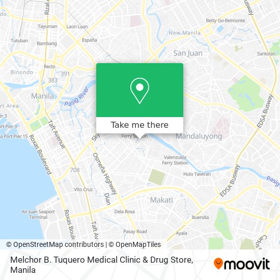 Melchor B. Tuquero Medical Clinic & Drug Store map