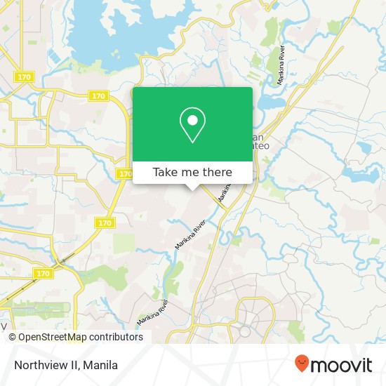 Northview II map