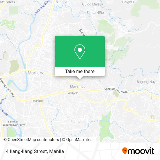 4 Ilang-Ilang Street map