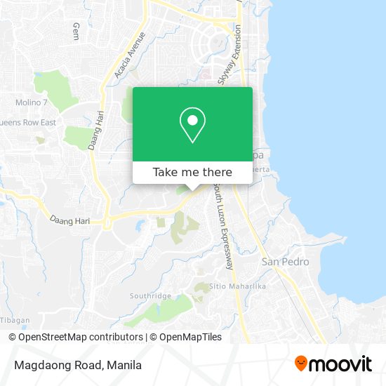 Magdaong Road map