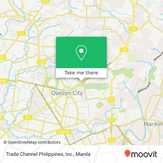 Trade Channel Philippines, Inc. map