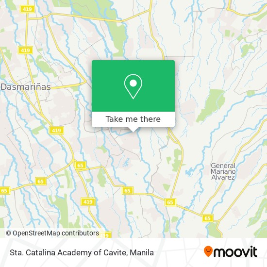 Sta. Catalina Academy of Cavite map