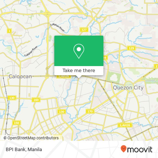 BPI Bank map