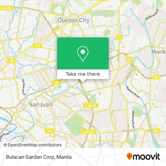 Bulacan Garden Corp map