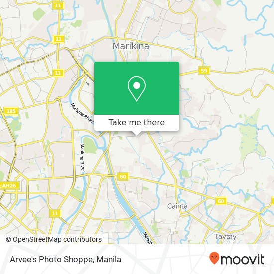 Arvee's Photo Shoppe map