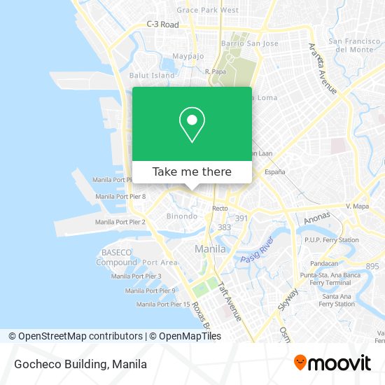 Gocheco Building map