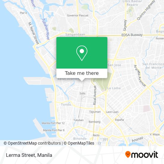Lerma Street map