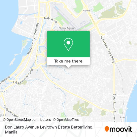 Don Lauro Avenue Levitown Estate Betterliving map