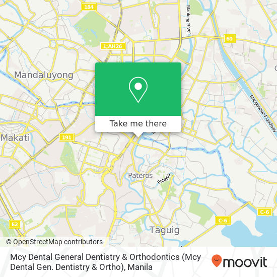 Mcy Dental General Dentistry & Orthodontics (Mcy Dental Gen. Dentistry & Ortho) map