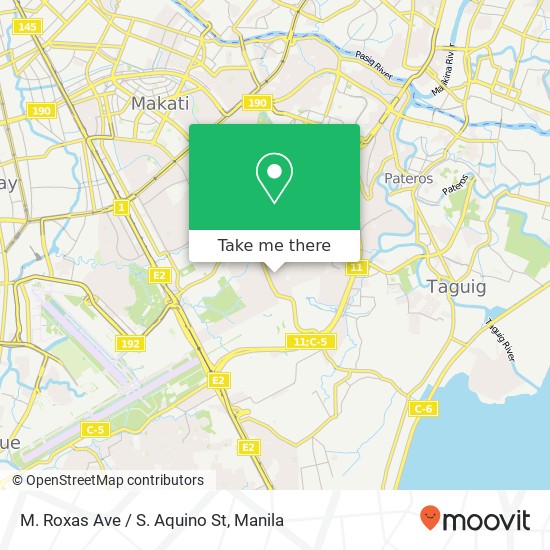 M. Roxas Ave / S. Aquino St map