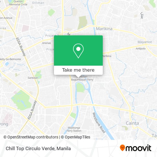 Chill Top Circulo Verde map