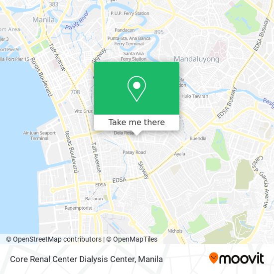 Core Renal Center Dialysis Center map