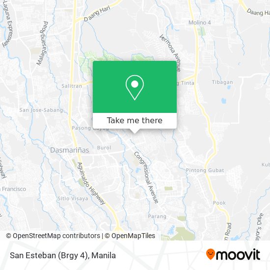 San Esteban (Brgy 4) map