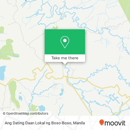 Ang Dating Daan Lokal ng Boso-Boso map