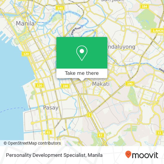 Personality Development Specialist map