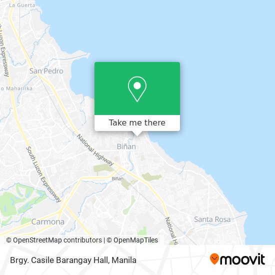Brgy. Casile Barangay Hall map