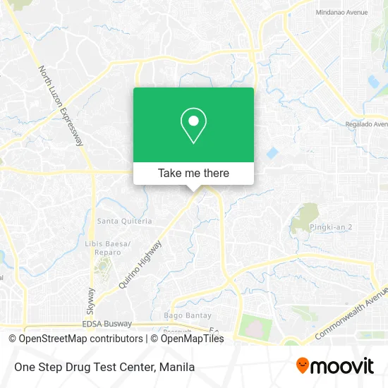One Step Drug Test Center map