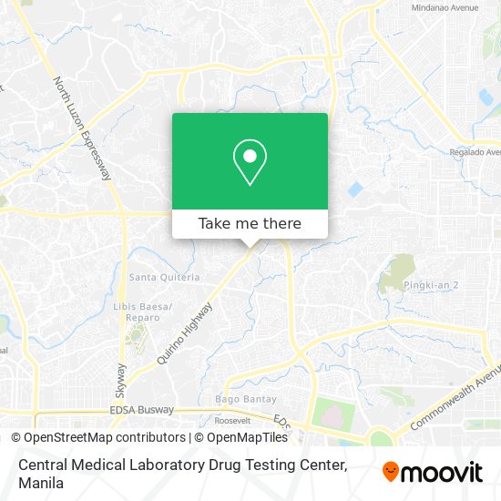 Central Medical Laboratory Drug Testing Center map