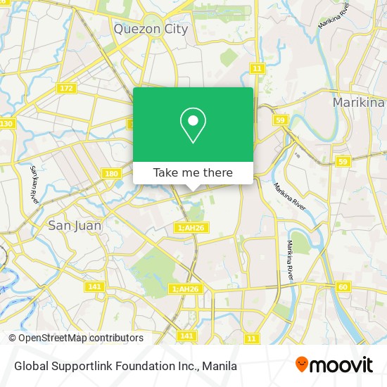 Global Supportlink Foundation Inc. map