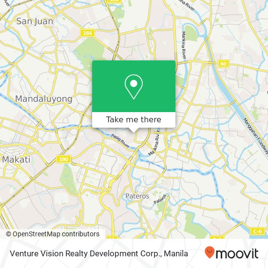 Venture Vision Realty Development Corp. map