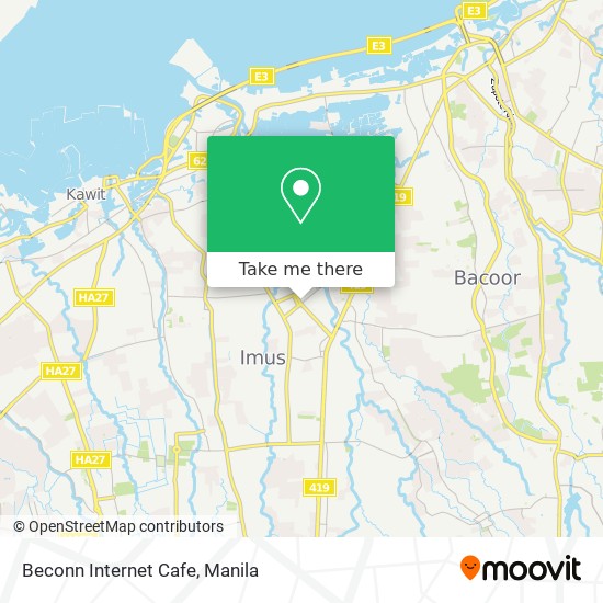 Beconn Internet Cafe map