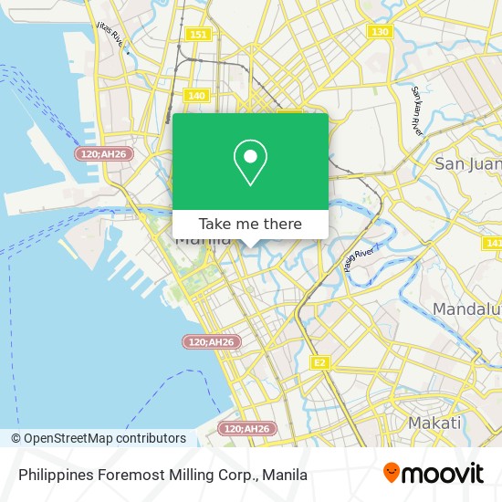 Philippines Foremost Milling Corp. map