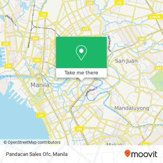 Pandacan Sales Ofc map