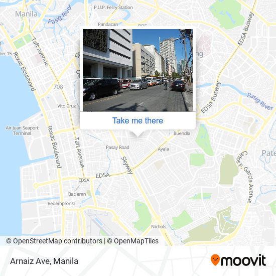 Arnaiz Ave map