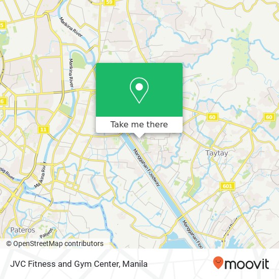 JVC Fitness and Gym Center map