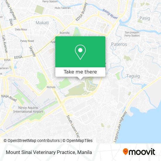 Mount Sinai Veterinary Practice map