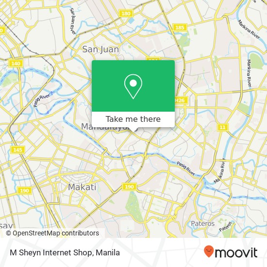 M Sheyn Internet Shop map