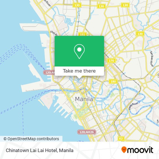Chinatown Lai Lai Hotel map