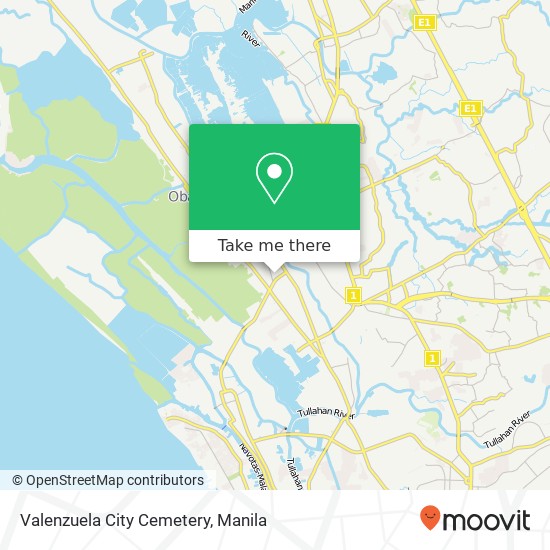 Valenzuela City Cemetery map