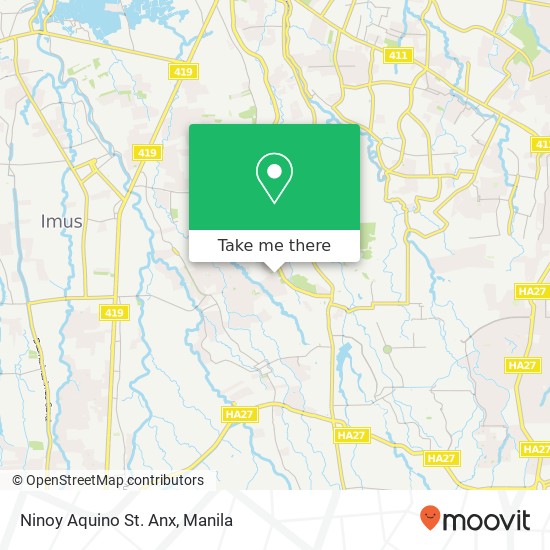Ninoy Aquino St. Anx map