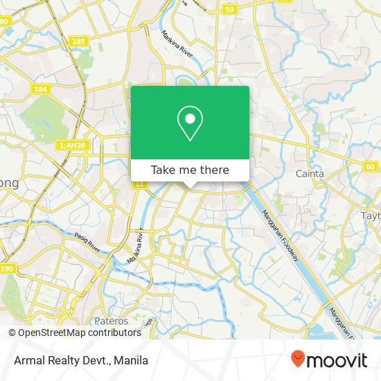 Armal Realty Devt. map