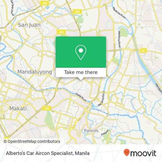 Alberto's Car Aircon Specialist map
