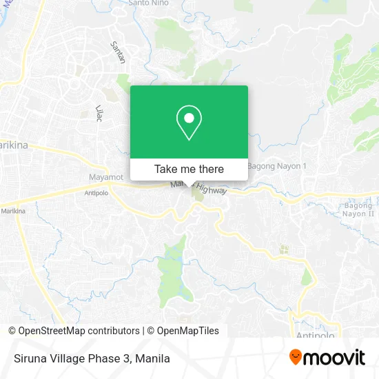 Siruna Village Phase 3 map