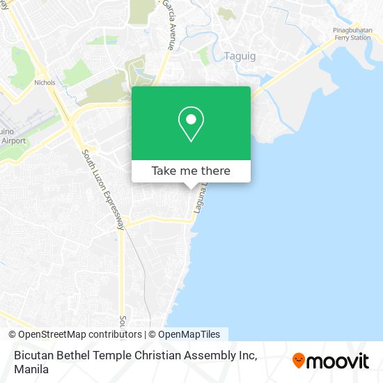 Bicutan Bethel Temple Christian Assembly Inc map