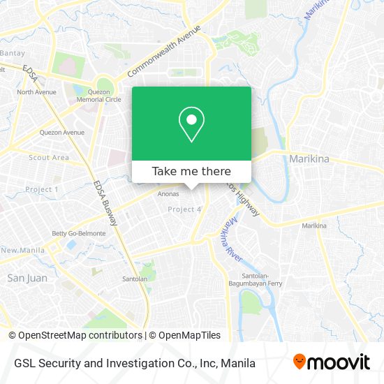 GSL Security and Investigation Co., Inc map