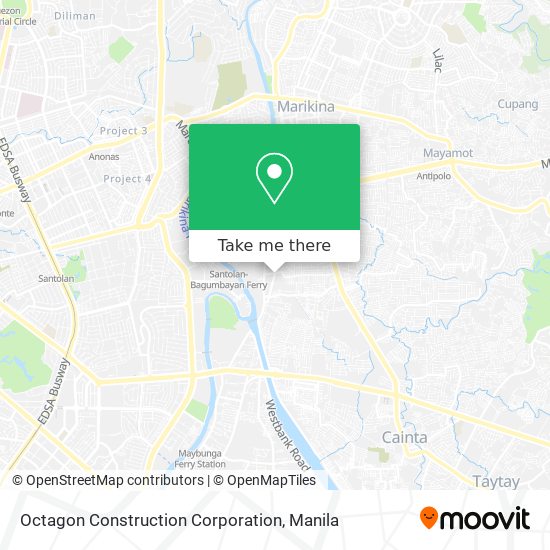 Octagon Construction Corporation map