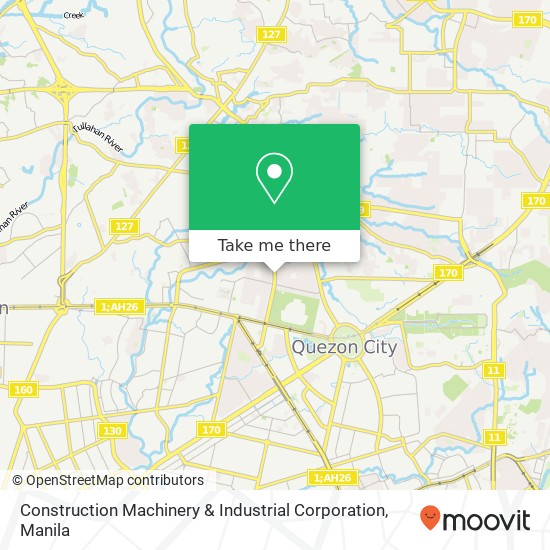 Construction Machinery & Industrial Corporation map