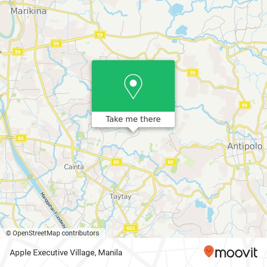 Apple Executive Village map