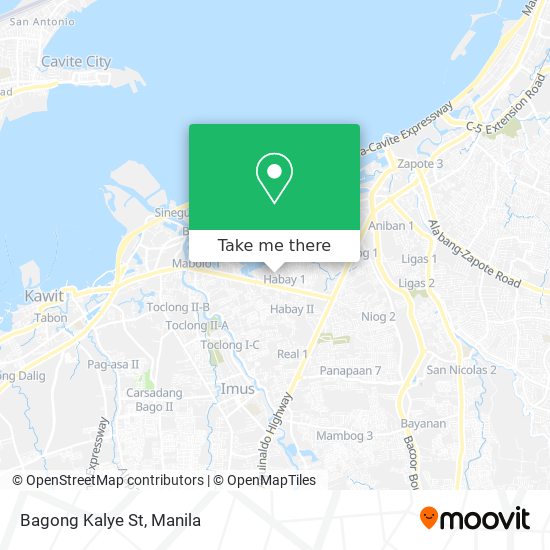 Bagong Kalye St map