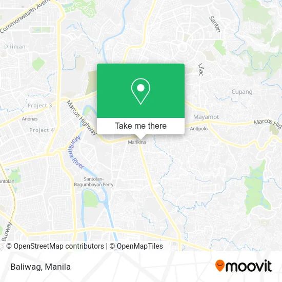 Baliwag map