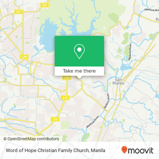 Word of Hope Christian Family Church map